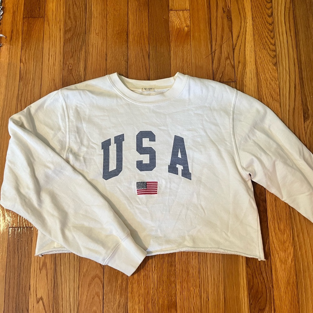 Brandy Melville USA Cropped Sweatshirt